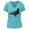Women's Premium Deep V-Neck T-Shirt Thumbnail