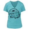 Women's Premium Deep V-Neck T-Shirt Thumbnail