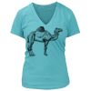 Women's Premium Deep V-Neck T-Shirt Thumbnail