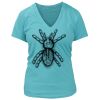 Women's Premium Deep V-Neck T-Shirt Thumbnail