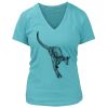 Women's Premium Deep V-Neck T-Shirt Thumbnail