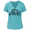 Women's Premium Deep V-Neck T-Shirt Thumbnail