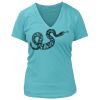 Women's Premium Deep V-Neck T-Shirt Thumbnail