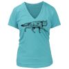 Women's Premium Deep V-Neck T-Shirt Thumbnail