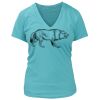 Women's Premium Deep V-Neck T-Shirt Thumbnail