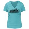 Women's Premium Deep V-Neck T-Shirt Thumbnail