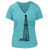 Women's Premium Deep V-Neck T-Shirt Thumbnail