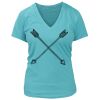 Women's Premium Deep V-Neck T-Shirt Thumbnail