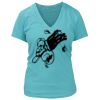 Women's Premium Deep V-Neck T-Shirt Thumbnail