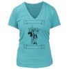 Women's Premium Deep V-Neck T-Shirt Thumbnail