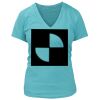 Women's Premium Deep V-Neck T-Shirt Thumbnail