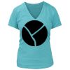 Women's Premium Deep V-Neck T-Shirt Thumbnail