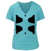 Women's Premium Deep V-Neck T-Shirt Thumbnail
