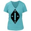 Women's Premium Deep V-Neck T-Shirt Thumbnail