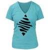 Women's Premium Deep V-Neck T-Shirt Thumbnail