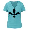 Women's Premium Deep V-Neck T-Shirt Thumbnail