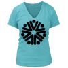 Women's Premium Deep V-Neck T-Shirt Thumbnail