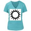 Women's Premium Deep V-Neck T-Shirt Thumbnail