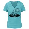 Women's Premium Deep V-Neck T-Shirt Thumbnail