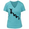 Women's Premium Deep V-Neck T-Shirt Thumbnail