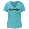Women's Premium Deep V-Neck T-Shirt Thumbnail