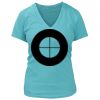 Women's Premium Deep V-Neck T-Shirt Thumbnail