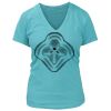 Women's Premium Deep V-Neck T-Shirt Thumbnail