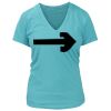 Women's Premium Deep V-Neck T-Shirt Thumbnail