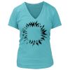 Women's Premium Deep V-Neck T-Shirt Thumbnail