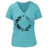 Women's Premium Deep V-Neck T-Shirt Thumbnail