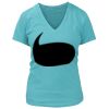 Women's Premium Deep V-Neck T-Shirt Thumbnail