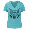 Women's Premium Deep V-Neck T-Shirt Thumbnail