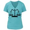 Women's Premium Deep V-Neck T-Shirt Thumbnail