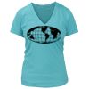 Women's Premium Deep V-Neck T-Shirt Thumbnail