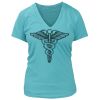 Women's Premium Deep V-Neck T-Shirt Thumbnail