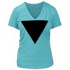 Women's Premium Deep V-Neck T-Shirt Thumbnail