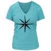 Women's Premium Deep V-Neck T-Shirt Thumbnail