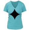 Women's Premium Deep V-Neck T-Shirt Thumbnail