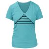 Women's Premium Deep V-Neck T-Shirt Thumbnail