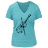 Women's Premium Deep V-Neck T-Shirt Thumbnail