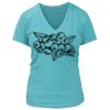 Women's Premium Deep V-Neck T-Shirt Thumbnail
