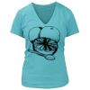 Women's Premium Deep V-Neck T-Shirt Thumbnail