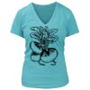 Women's Premium Deep V-Neck T-Shirt Thumbnail