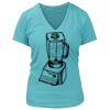 Women's Premium Deep V-Neck T-Shirt Thumbnail