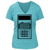 Women's Premium Deep V-Neck T-Shirt Thumbnail