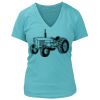 Women's Premium Deep V-Neck T-Shirt Thumbnail