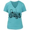 Women's Premium Deep V-Neck T-Shirt Thumbnail