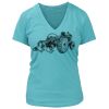 Women's Premium Deep V-Neck T-Shirt Thumbnail