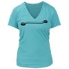 Women's Premium Deep V-Neck T-Shirt Thumbnail