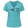 Women's Premium Deep V-Neck T-Shirt Thumbnail